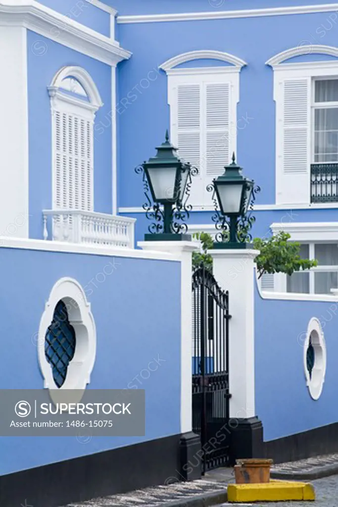 Conceicao Palace in Ponta Delgada City, Sao Miguel Island, Azores, Portugal, Europe