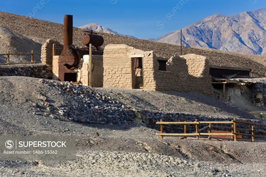Harmony Borax Works, Death Valley National Park, California, USA, North America