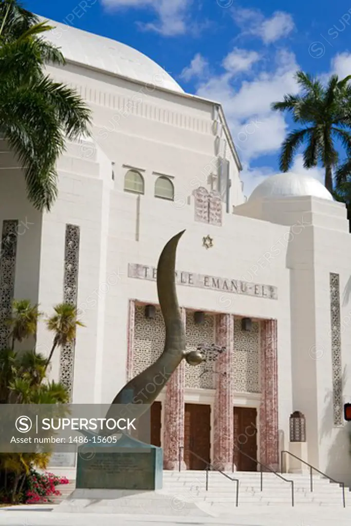Temple Emanu-el, Miami Beach, Florida, USA