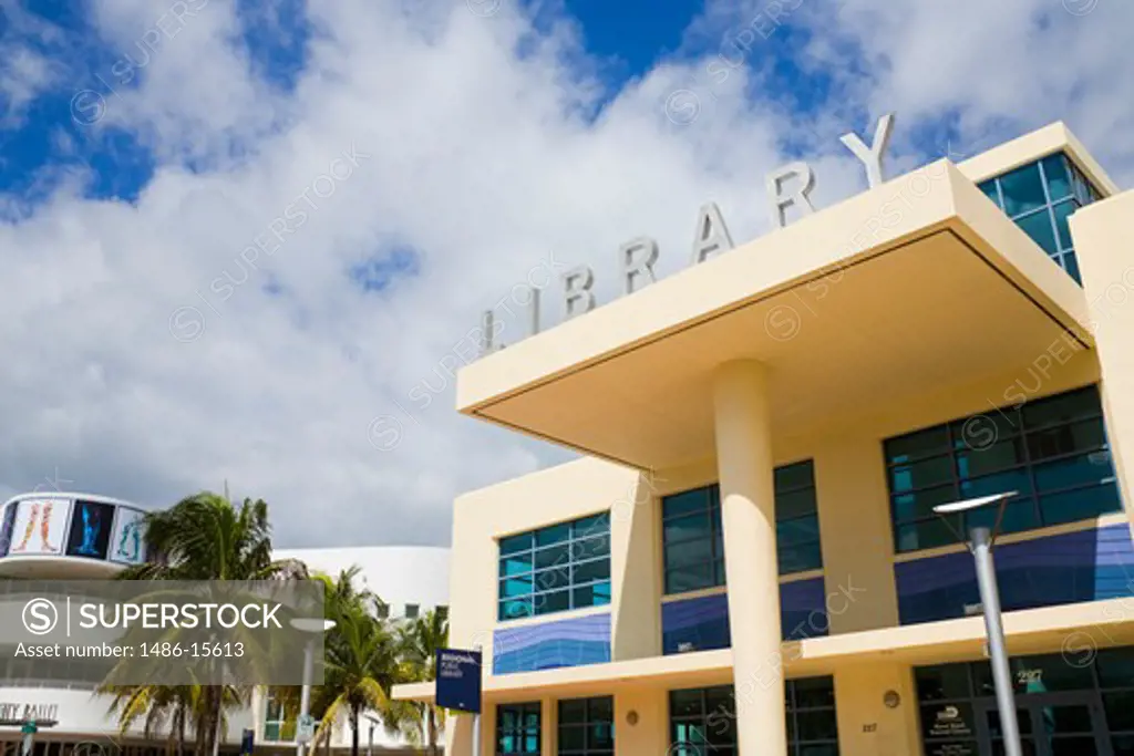 Miami Beach Public Library, Miami Beach, Florida, USA