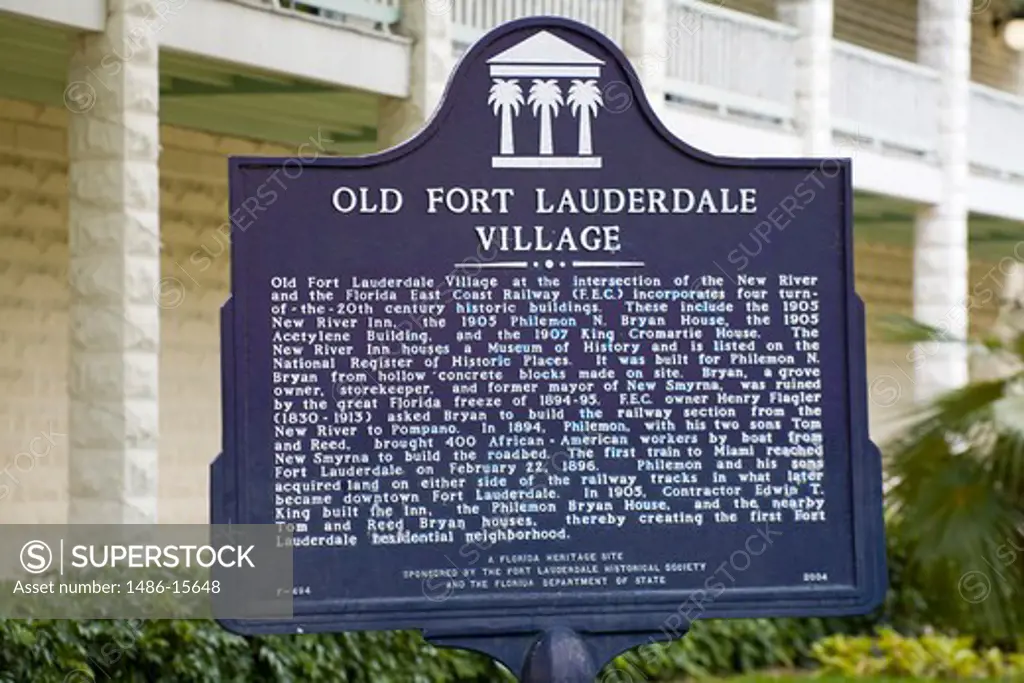 Old Fort Lauderdale Village, Fort Lauderdale, Broward County, Florida, USA