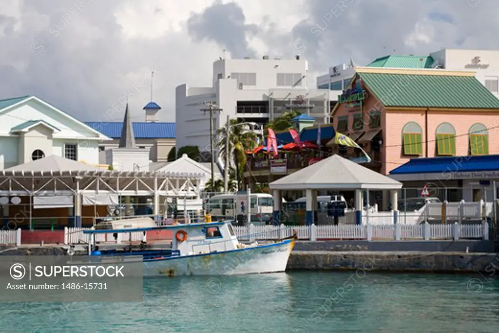 Waterfront in downtown George Town, Grand Cayman, Cayman Islands, Greater Antilles, Caribbean