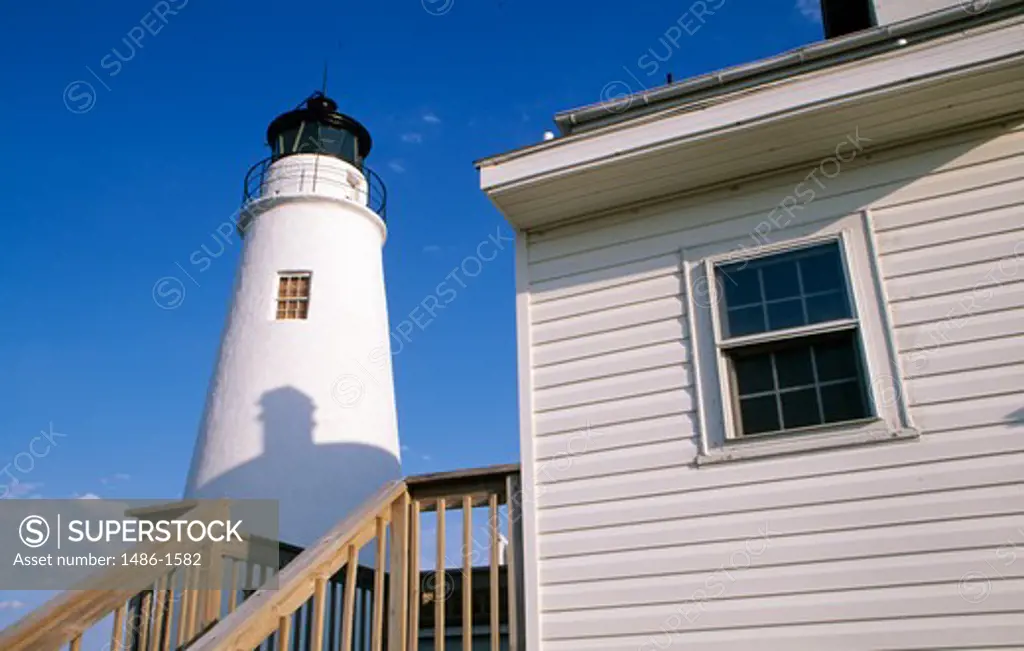 USA, Maryland, Solomons, Cove Point Lighthouse
