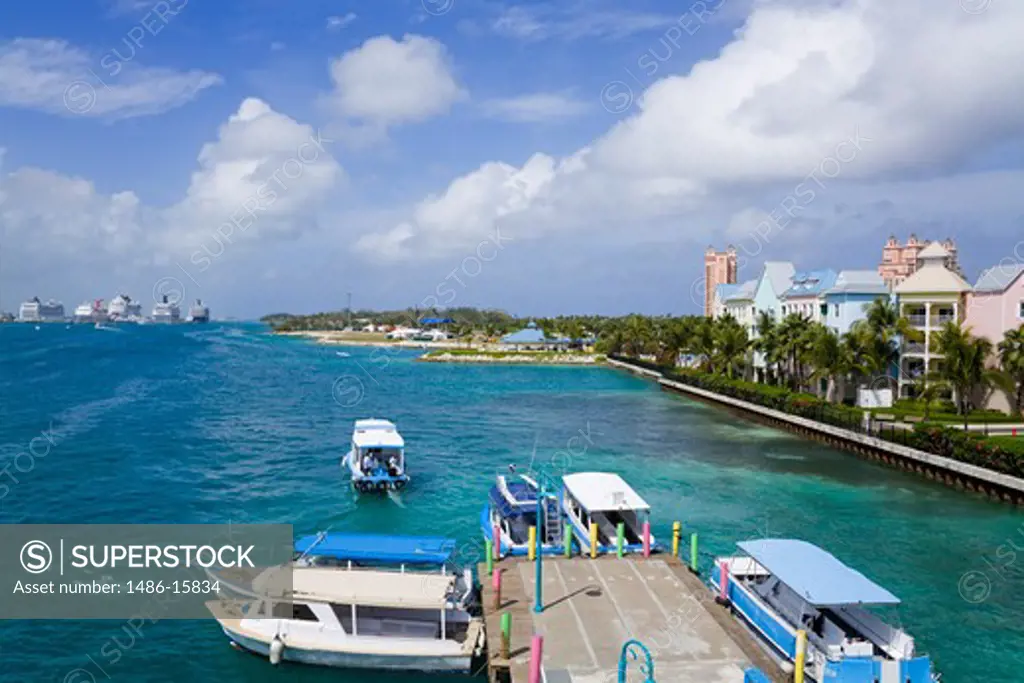 Paradise Island ferry terminal, Nassau, New Providence Island, Bahamas