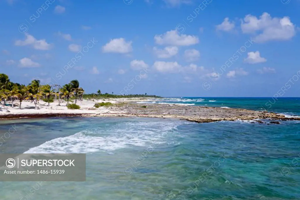 Mexico, Costa Maya coastline, Quintana Roo