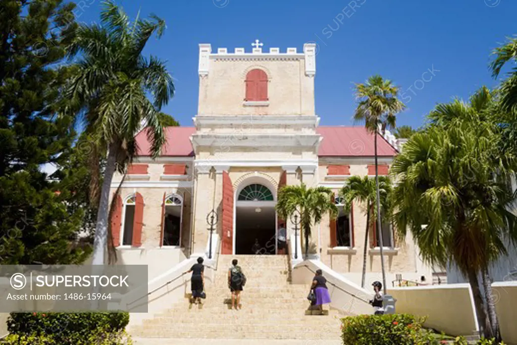 United States Virgin Islands, Caribbean , St. Thomas Island,  Charlotte Amalie City, Frederick Lutheran Church,