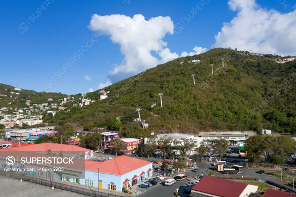 Caribbean, United States Virgin Islands, St. Thomas Island, Charlotte Amalie City, Havensight Shopping Mall
