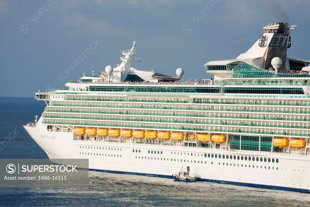 Cruise ships in Puerta Maya, Cozumel, Quintana Roo, Yucatan Peninsula, Mexico