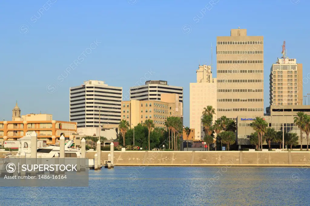 Buildings at the waterfront, Corpus Christi, Texas, USA