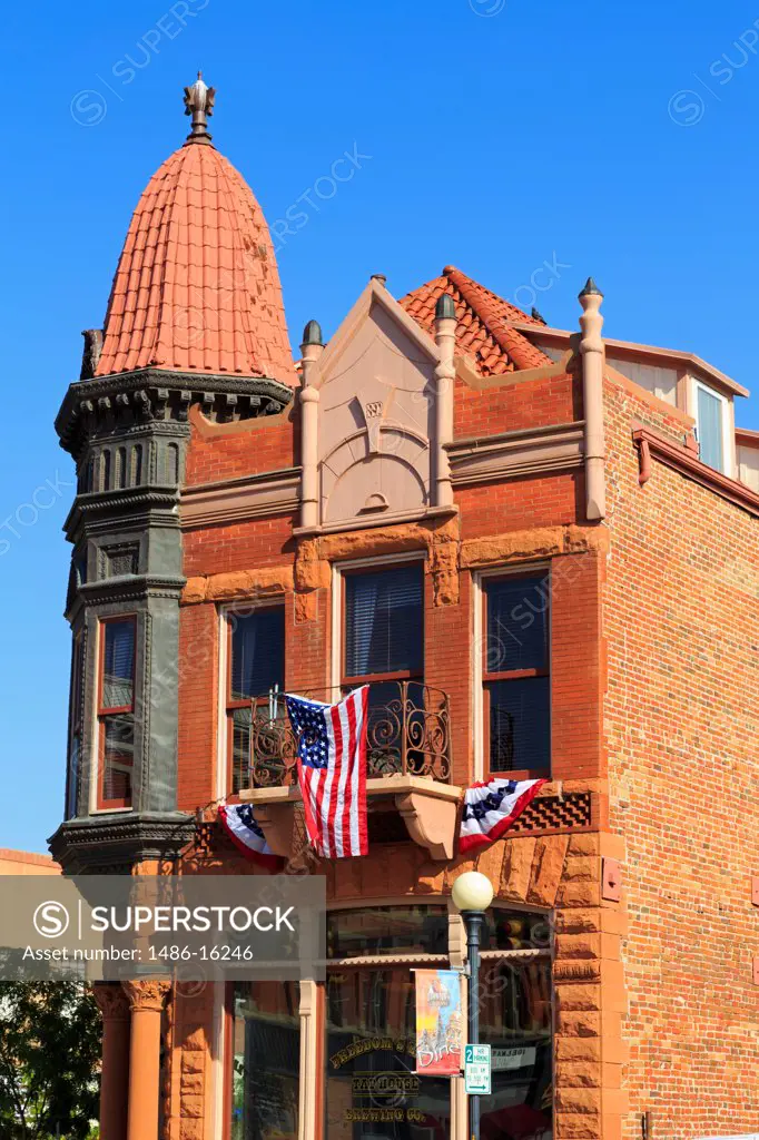 USA, Wyoming, Cheyenne, Historic District on Lincolnway