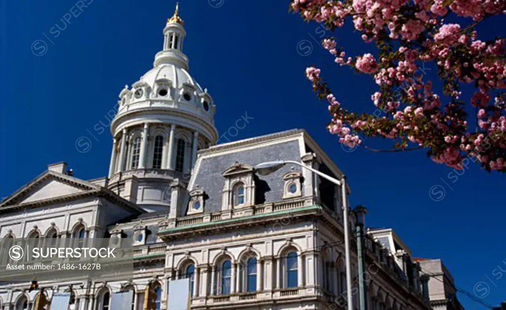 USA, Maryland, Baltimore, City Hall exterior