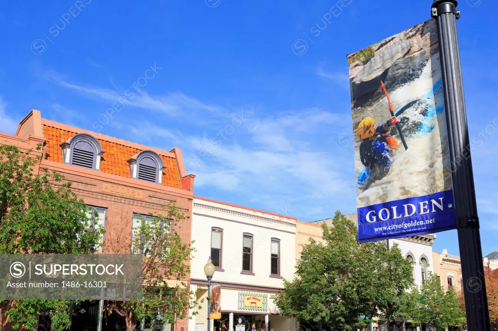 USA, Colorado, Golden, Historic District
