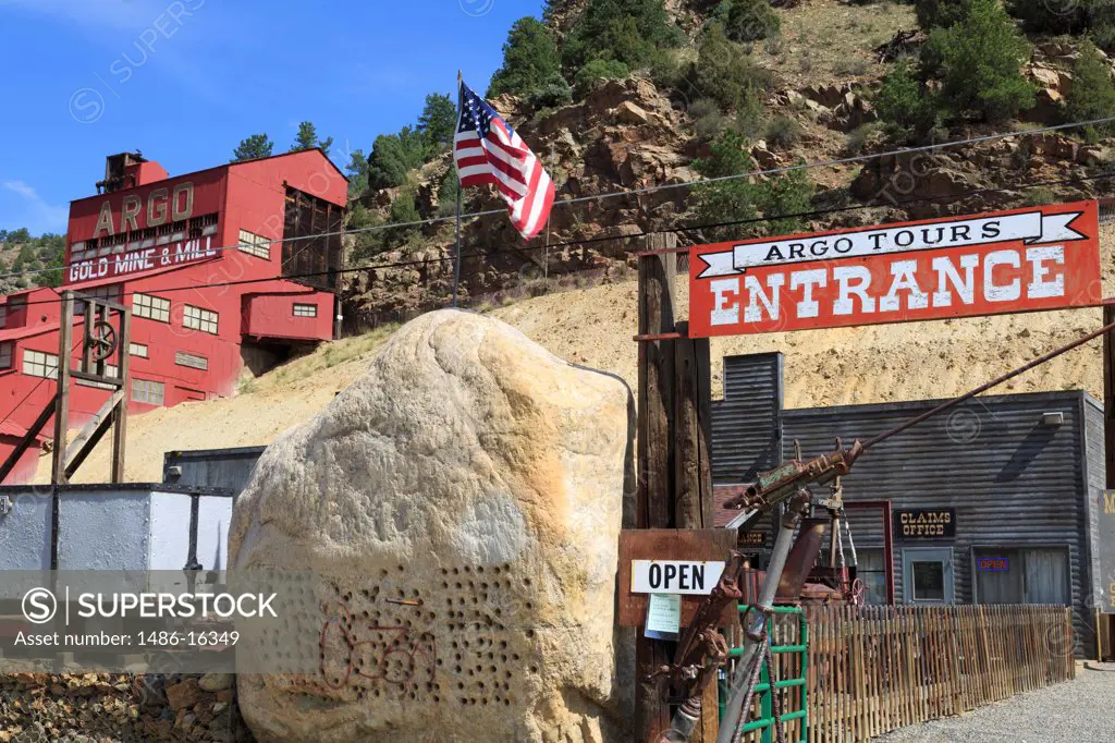 USA, Colorado, Idaho Springs, Argo Gold Mine and Mill Museum