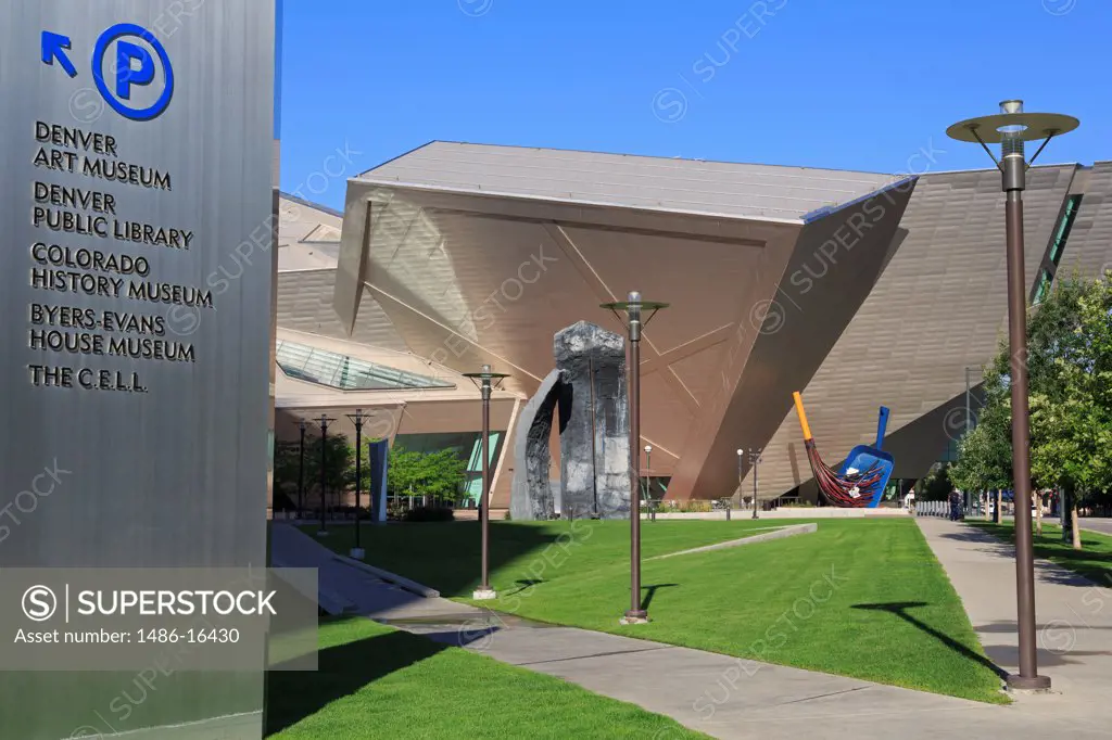 USA, Colorado, Denver, Denver Art Museum