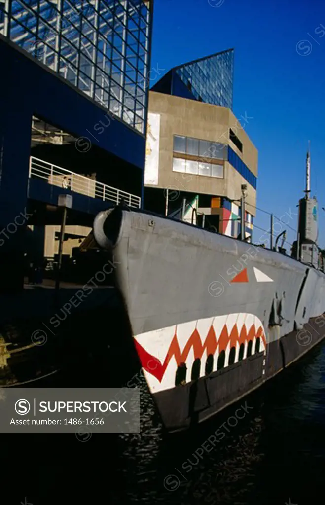 USA, Maryland, Baltimore, Baltimore Maritime Museum, USS Torsk SS 423