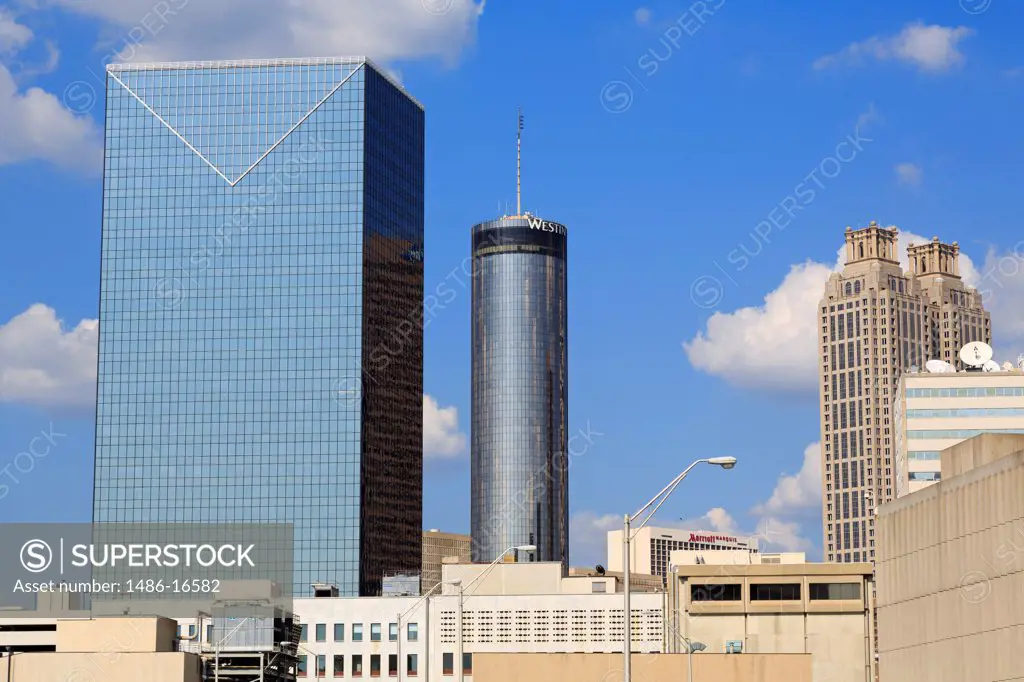 USA, Georgia, Atlanta, City skyline