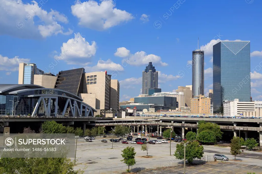 USA, Georgia, Atlanta, City skyline