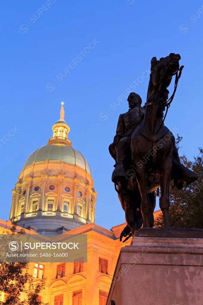 USA, Georgia, Atlanta, Georgia State Capitol