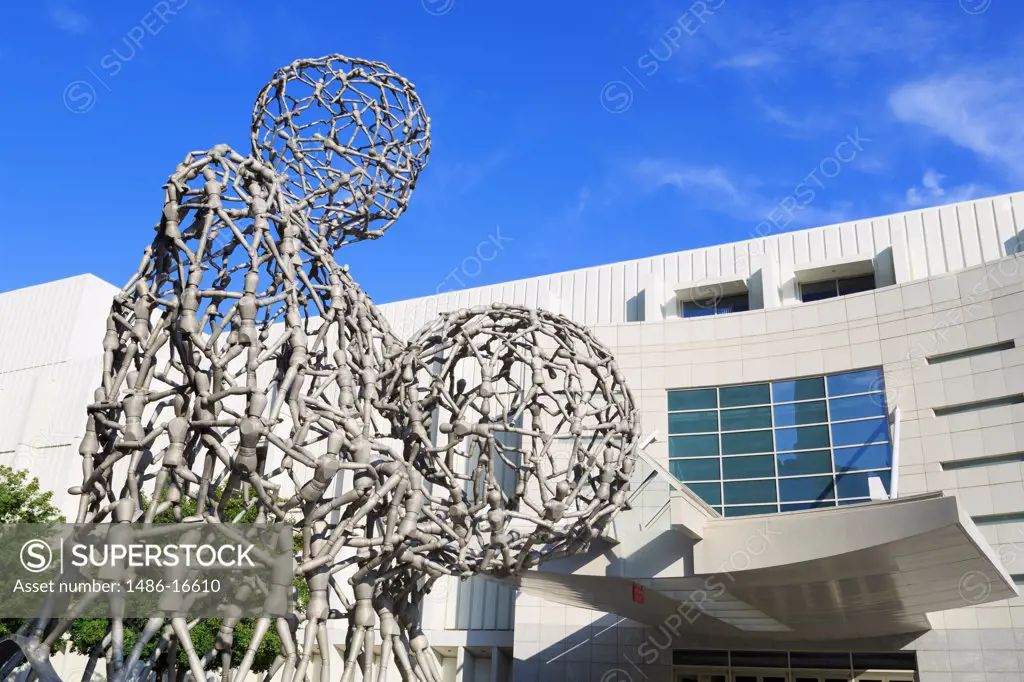 USA, Georgia, Atlanta, Woodruff Arts Center, World Events sculpture by Tony Cragg