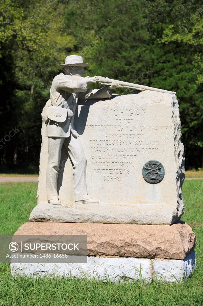 USA, Tennessee, Chattanooga, Chickamauga & Chattanooga National Military Park, Military monument
