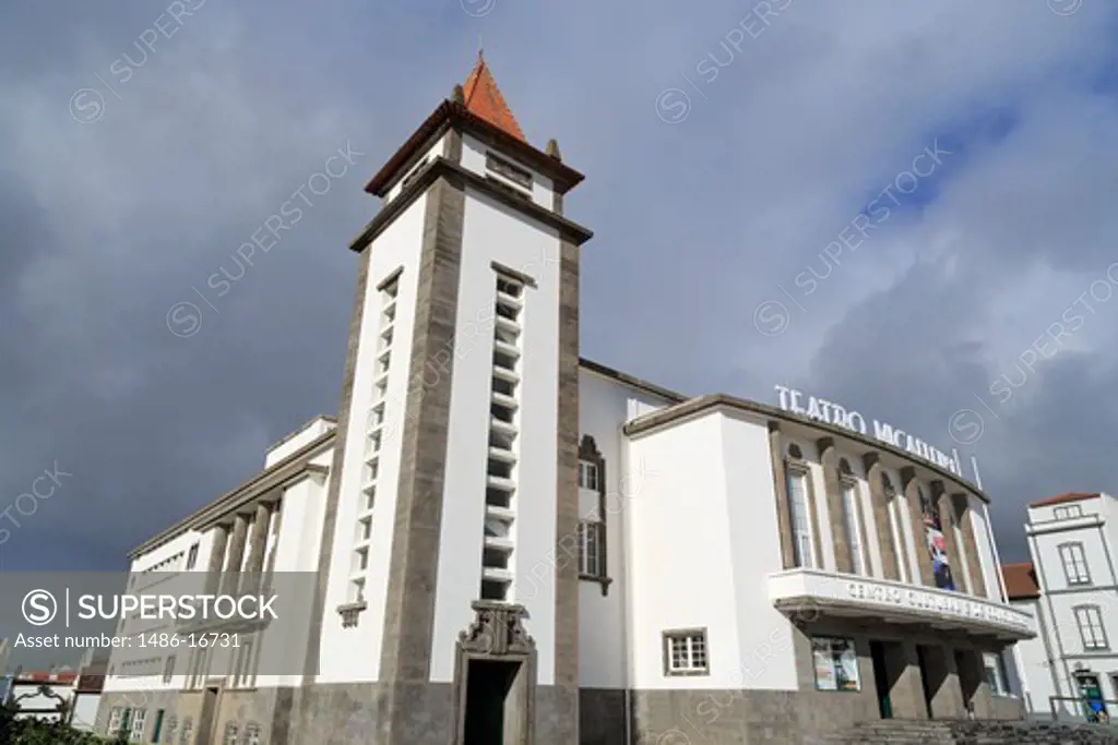 Cultural and Congress Centre at Ponta Delgada, Sao Miguel, Azores, Portugal