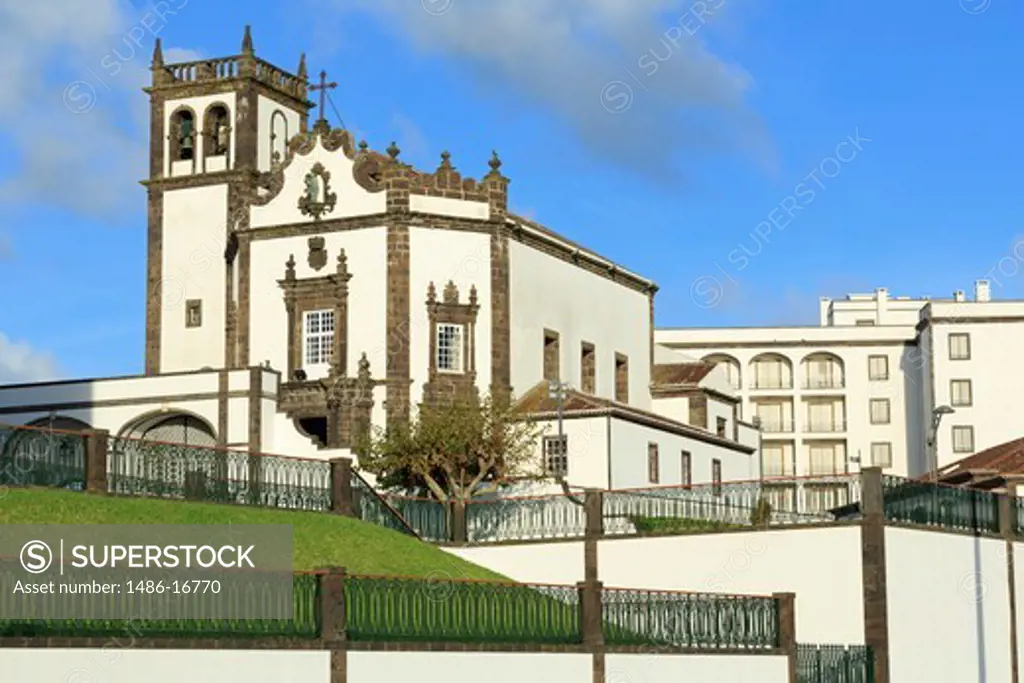 San Pedro Church at Ponta Delgada, Sao Miguel, Azores, Portugal