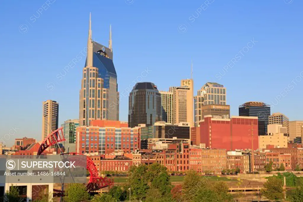 Downtown Nashville skyline, Tennessee, USA