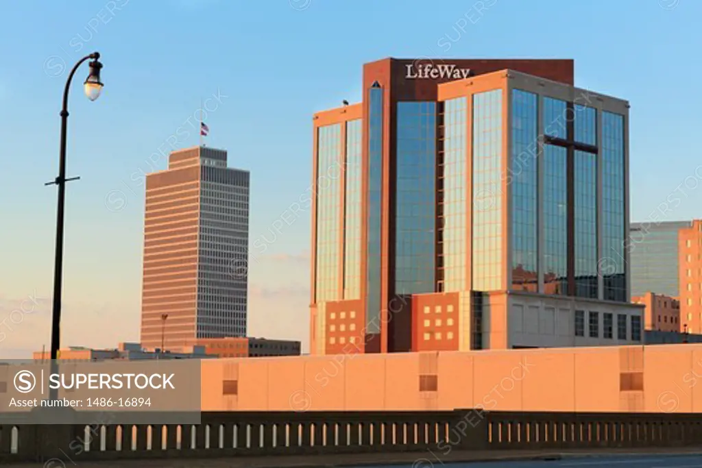Buildings in a city, Centennial Tower, Lifeway Building, Nashville, Tennessee, USA