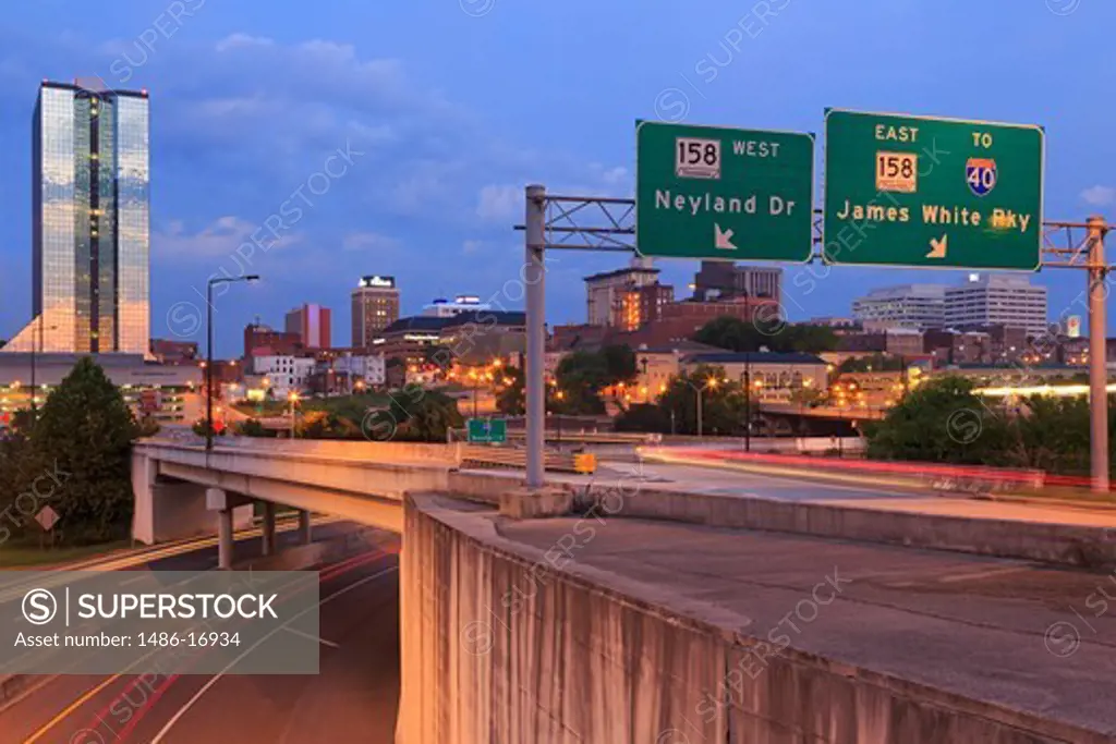 Buildings in a city, Knoxville, Knox County, Tennessee, USA