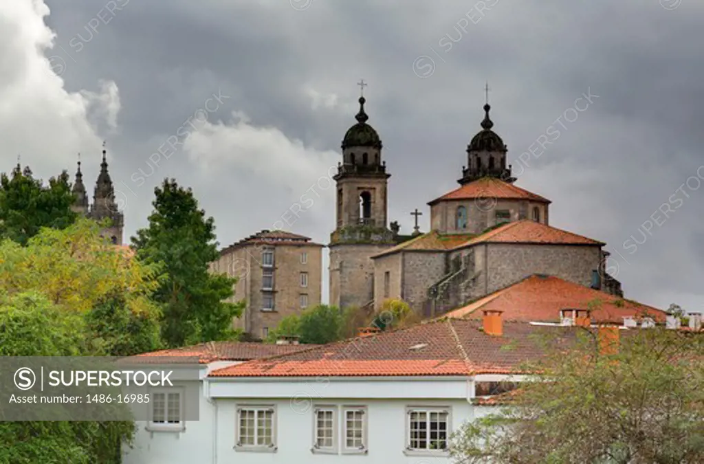 Convento de San Francisco in the Old Town of Santiago de Compostela, Galicia, Spain