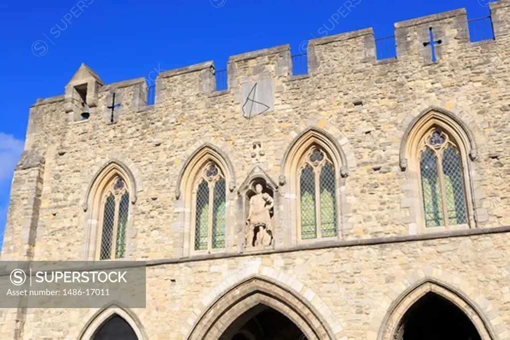 Bargate in the Old Town Walls, Southampton, Hampshire, England
