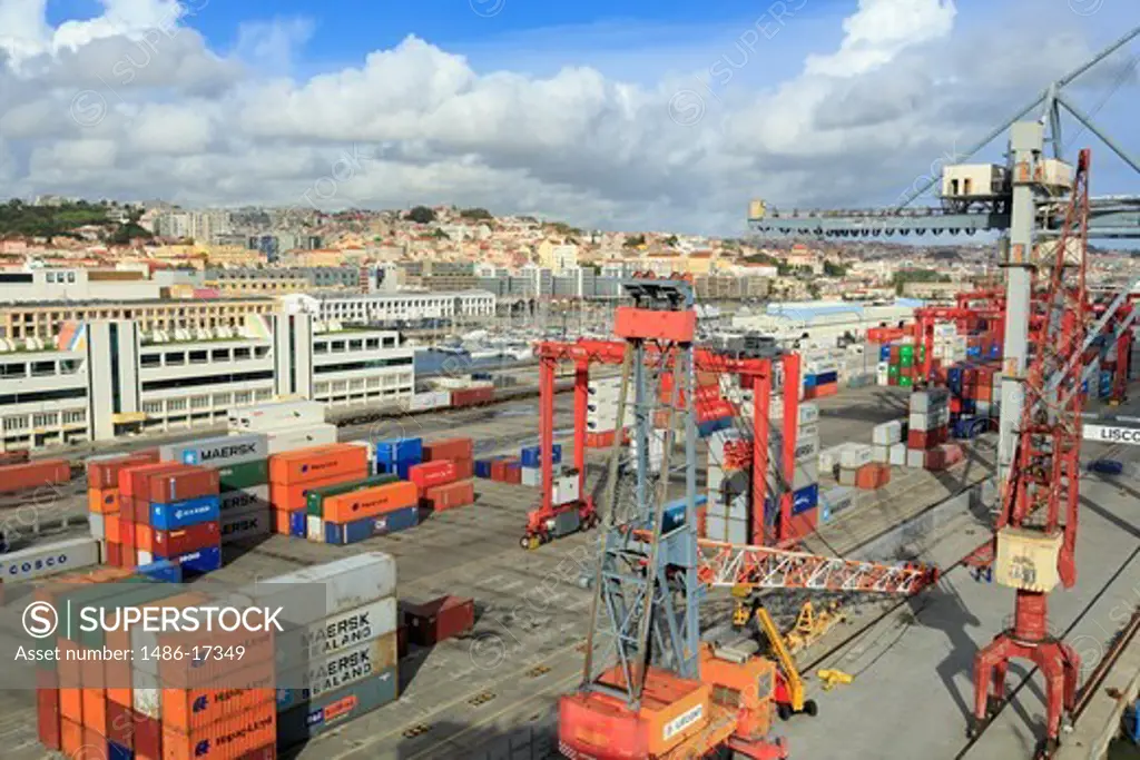Portugal, Lisbon, Santo Amaro Dock