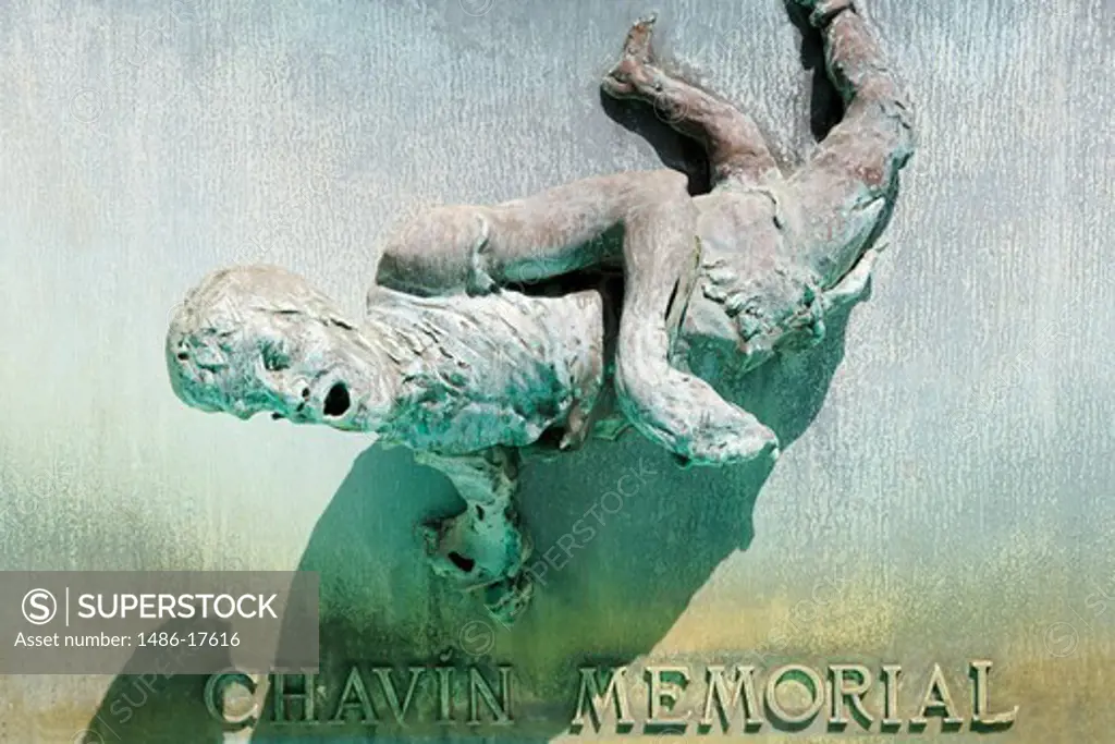 Chavin Memorial in Old San Juan,Puerto Rico,Caribbean