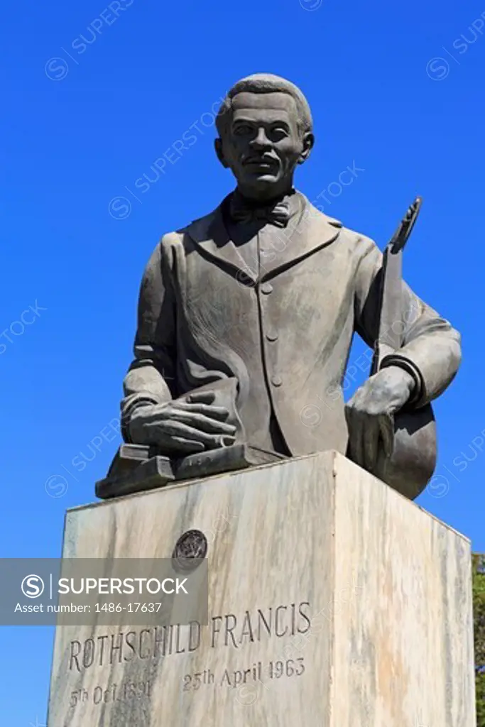 Francis Rothschild Statue,Charlotte Amalie,St. Thomas,United States Virgin Islands,Caribbean