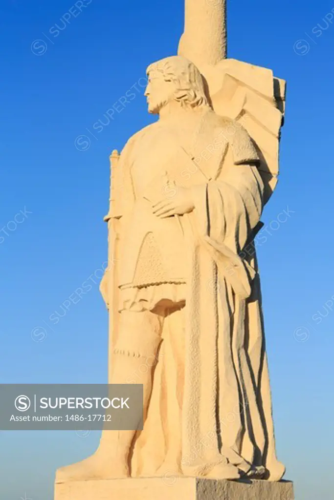 Juan Rodriguez Cabrillo Statue,Cabrillo National Monument,San Diego,California,USA,North America