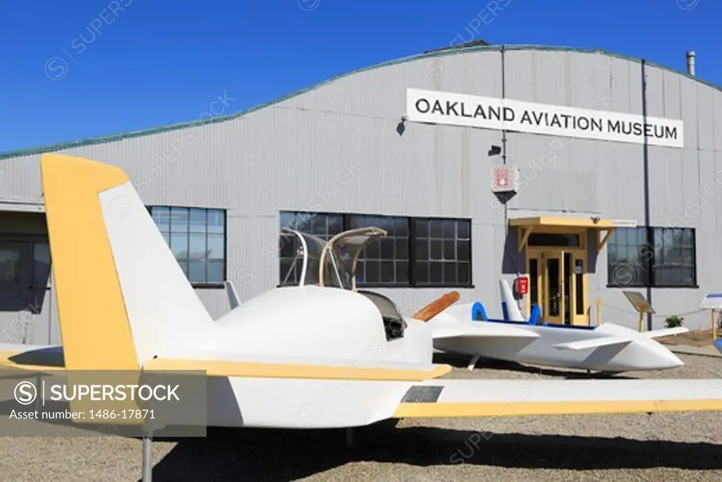 Aircraft at Oakland Aviation Museum, Oakland International Airport, Oakland, California, USA