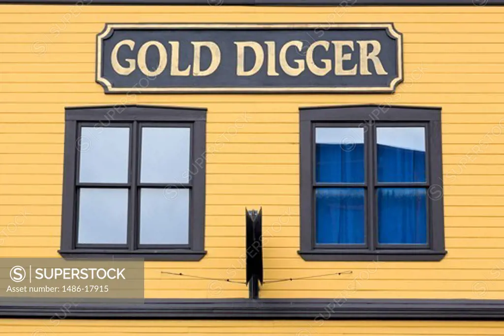 Gold Digger Mine and Dine on 5th Avenue, Skagway, Alaska, USA