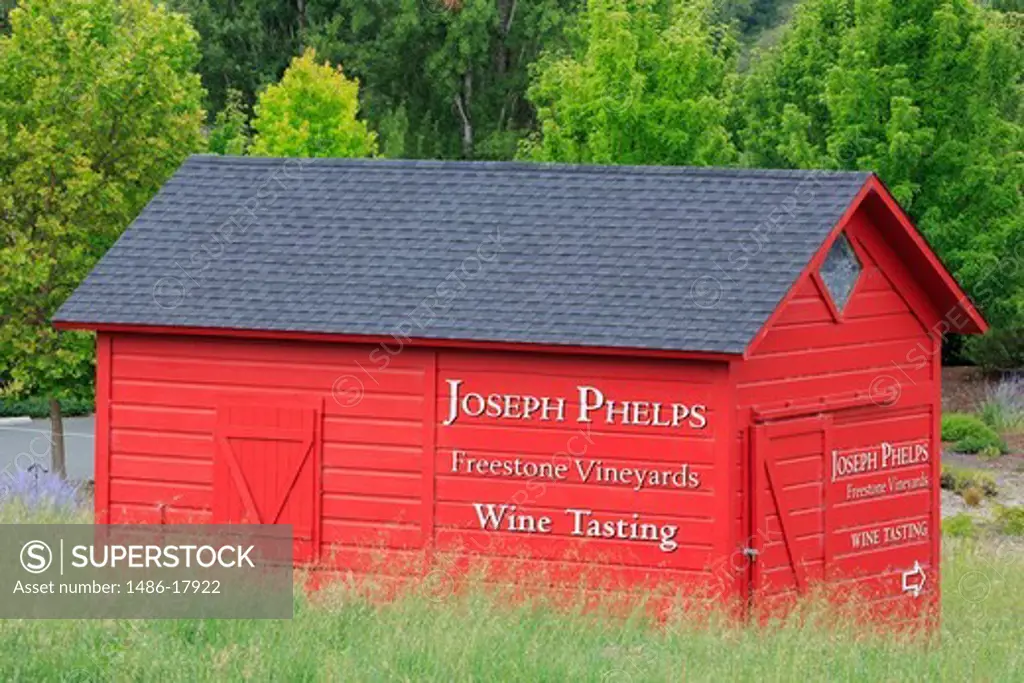 Joseph Phelps, Freestone Vineyards Guest Center, Sebastopol, Sonoma County, California, USA