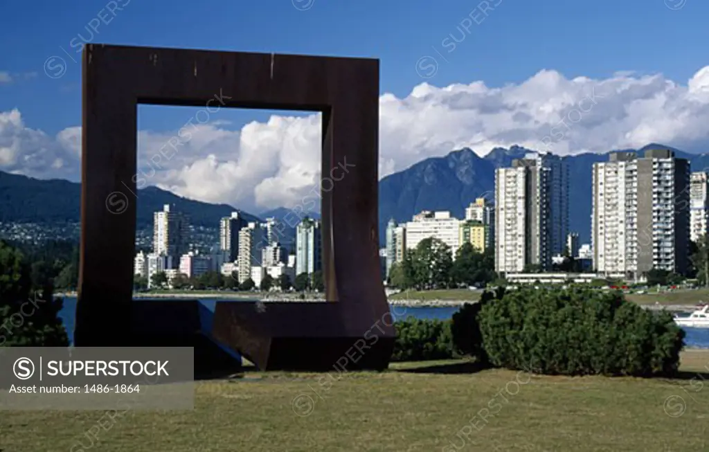 Canada, British Columbia, Vancouver, Vanier Park, modern sculpture