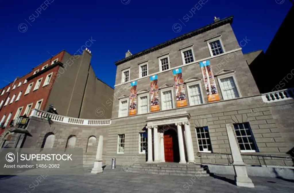 Low section view of a building, Municipal Art Gallery, Dublin, Ireland