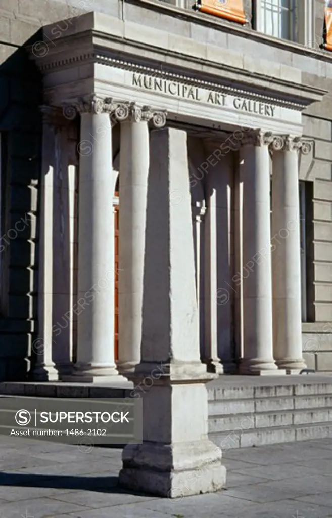 Facade of a building, Municipal Art Gallery, Dublin, Ireland