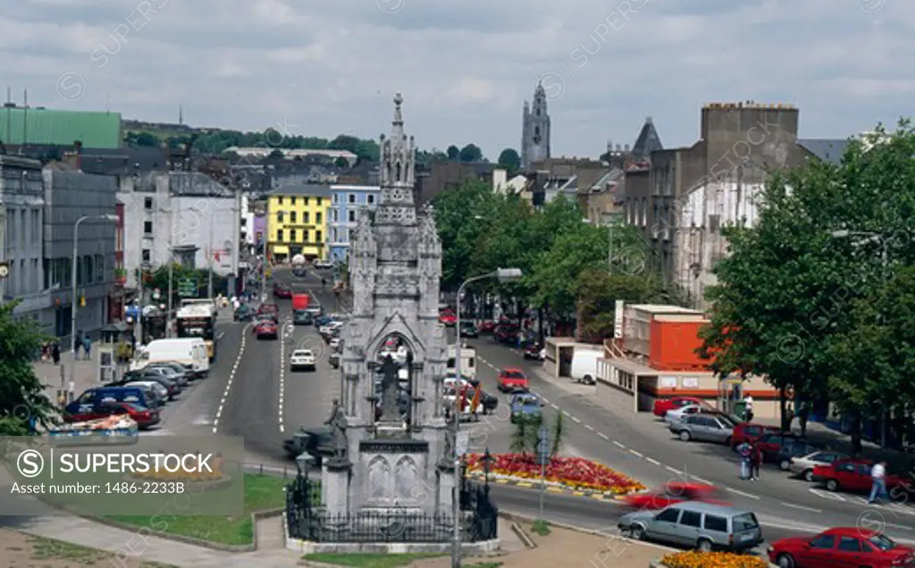 High angle view of a tower, National Monument Grand Parade, Cork, County Cork, Ireland