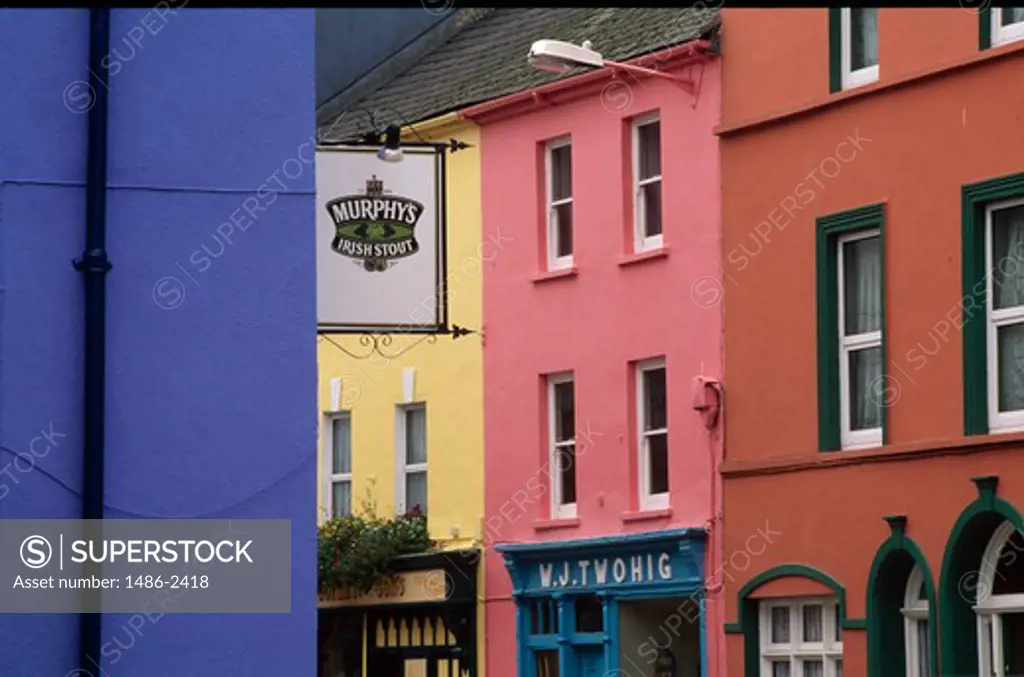 Buildings in a town, Macroom, County Cork, Ireland