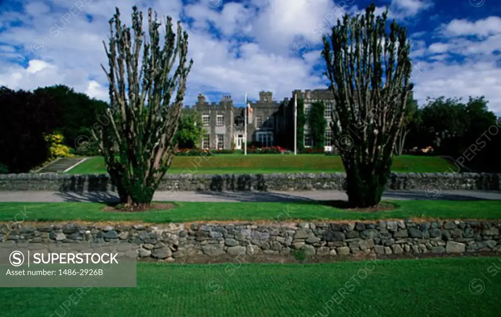 Facade of a castle, Ardgillan Castle, Balbriggan, Ireland