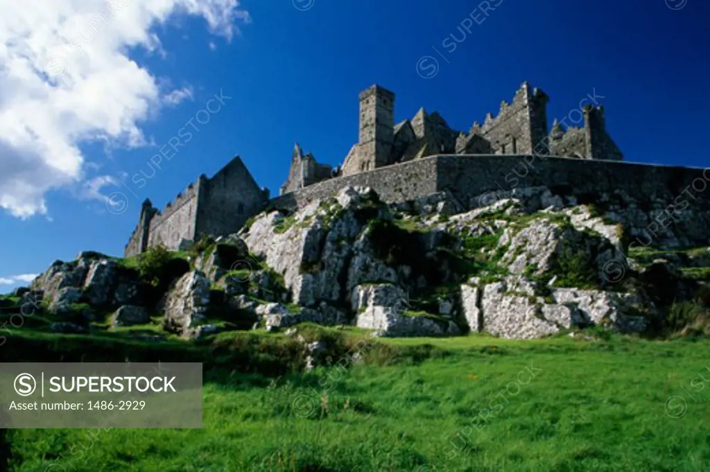 Low angle view of a castle, Cashel Castle, Cashel, County Tipperary, Ireland