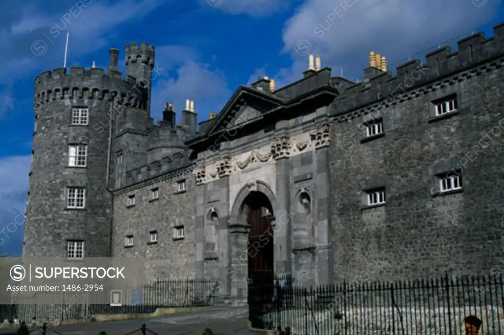 Low angle view of a castle, Kilkenny Castle, Kilkenny, Ireland