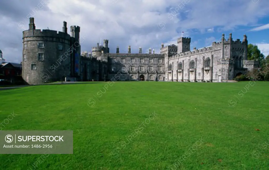 Facade of a castle, Kilkenny Castle, Kilkenny, Ireland