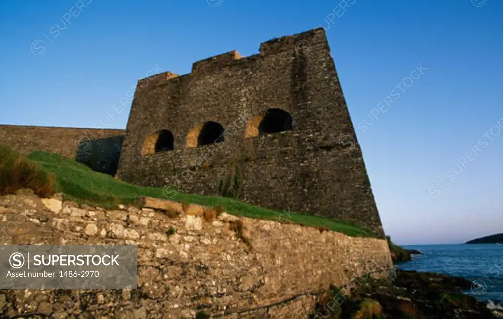 Low angle view of a fort, Charles Fort, Kinsale, Ireland