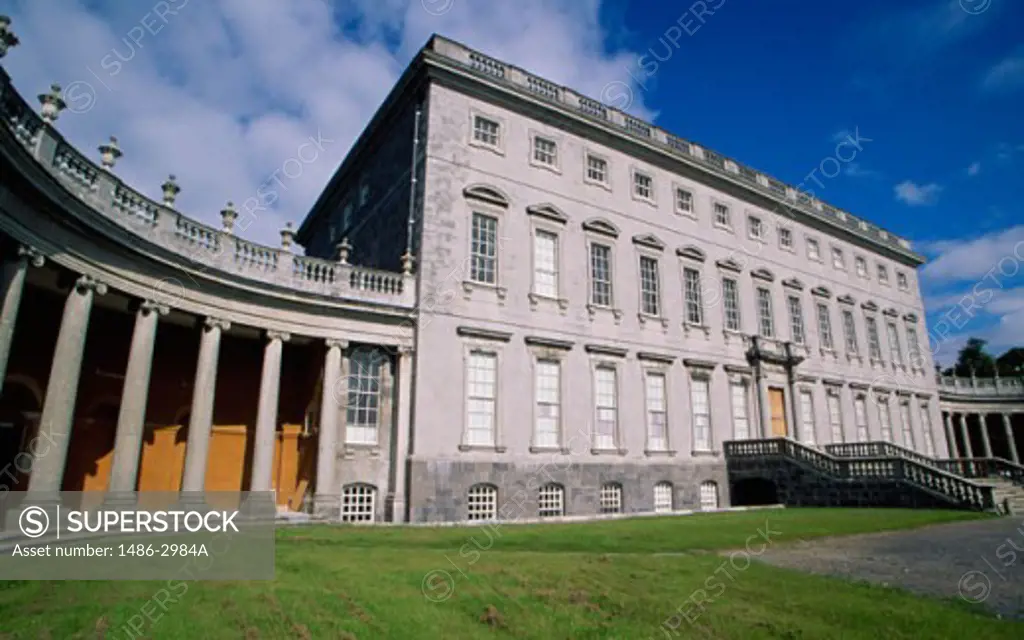 Low angle view of a building, Castletown House, Celbridge, County Kildare, Ireland