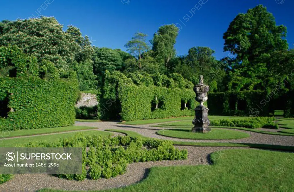 Trees in a garden, Birr Castle, County Offaly, Ireland